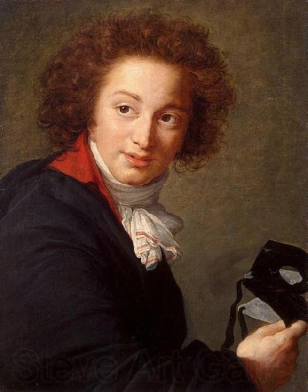 Elisabeth LouiseVigee Lebrun Portrait of Count Grigory Chernyshev with a Mask in His Hand Norge oil painting art
